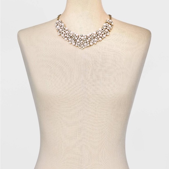 COPY - SUGARFIX by BaubleBar Pearl Statement Necklace NWT - Picture 2 of 7